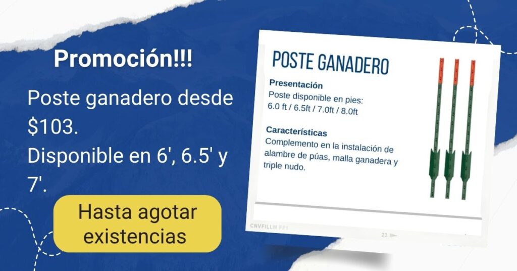 PROMOCION POSTE GANADERO
